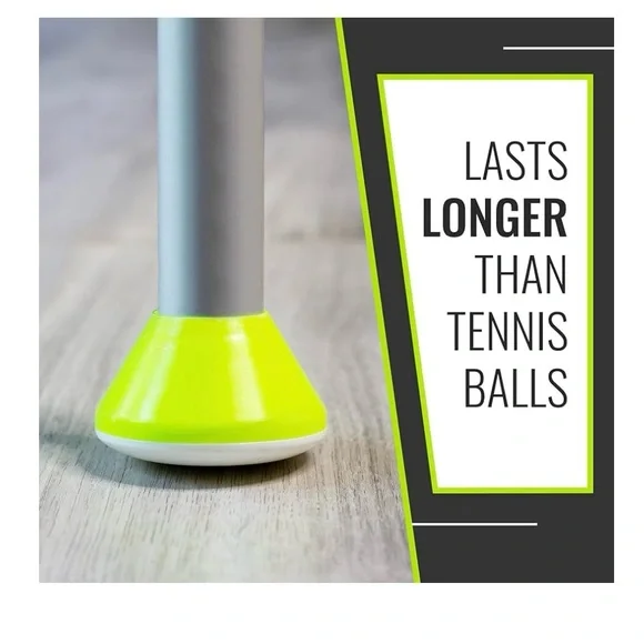 Walker Rollator Coasters Pads by HealthSmart fits 1” leg,  bright color. NIP - Picture 6 of 6